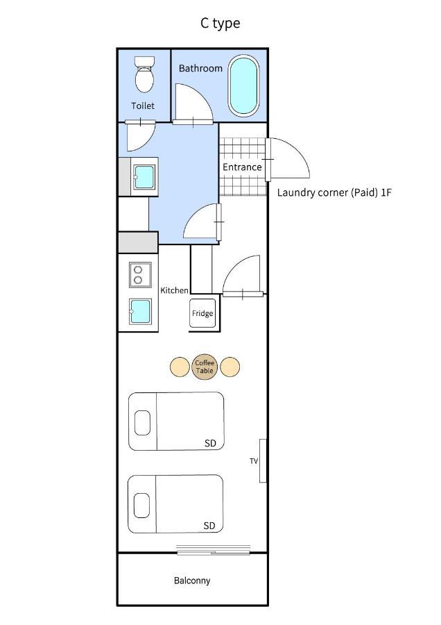 Rela Higashimatsudo Aparthotel Екстериор снимка